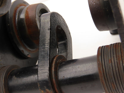 CM 633 Series 1/2 Ton Plain Type Manual Push Trolley 2-1/2"-5-5/8" Flange 1000Lb