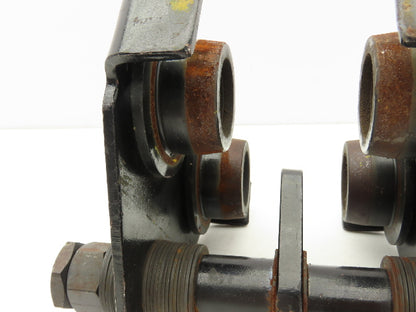 CM 633 Series 1/2 Ton Plain Type Manual Push Trolley 2-1/2"-5-5/8" Flange 1000Lb