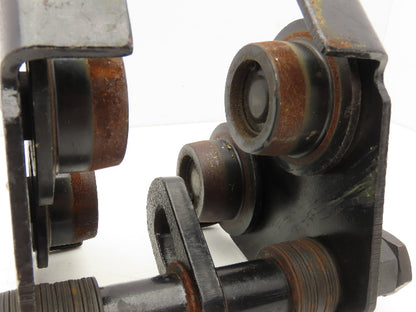 CM 633 Series 1/2 Ton Plain Type Manual Push Trolley 2-1/2"-5-5/8" Flange 1000Lb