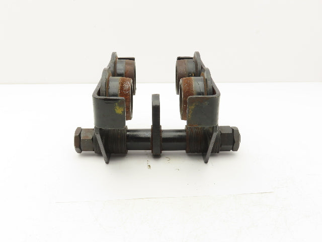 CM 633 Series 1/2 Ton Plain Type Manual Push Trolley 2-1/2"-5-5/8" Flange 1000Lb