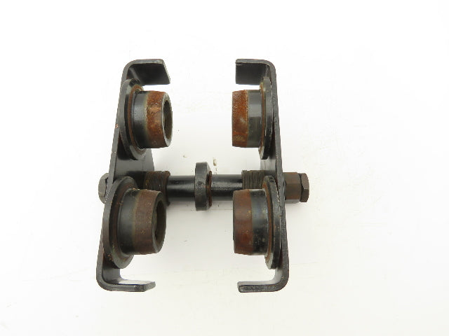 CM 633 Series 1/2 Ton Plain Type Manual Push Trolley 2-1/2"-5-5/8" Flange 1000Lb