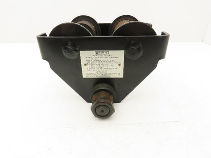 CM 633 Series 1/2 Ton Plain Type Manual Push Trolley 2-1/2"-5-5/8" Flange 1000Lb
