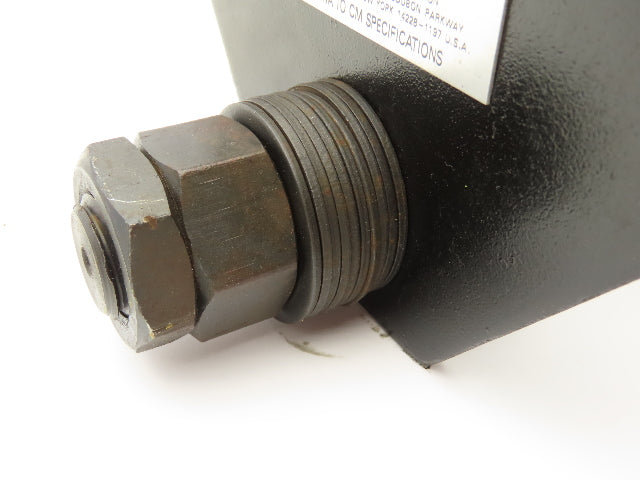 CM 633 Series 1/2 Ton Plain Type Manual Push Trolley 2-1/2"-5-5/8" Flange 1000Lb