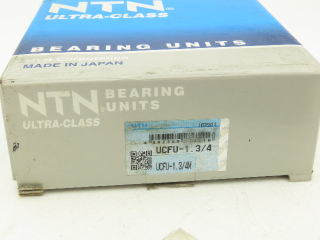 NTN UCFU-1.3/4 Flange Mount Bearing 1-3/4" Bore 4 Bolt A-UC209-112 Insert