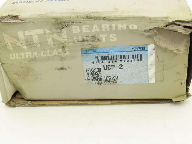 NTN UCP-2 Pillow Block Bearing 2 Bolt 2" Bore Non-Expansion A-UC211-200 Insert