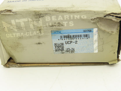 NTN UCP-2 Pillow Block Bearing 2 Bolt 2" Bore Non-Expansion A-UC211-200 Insert