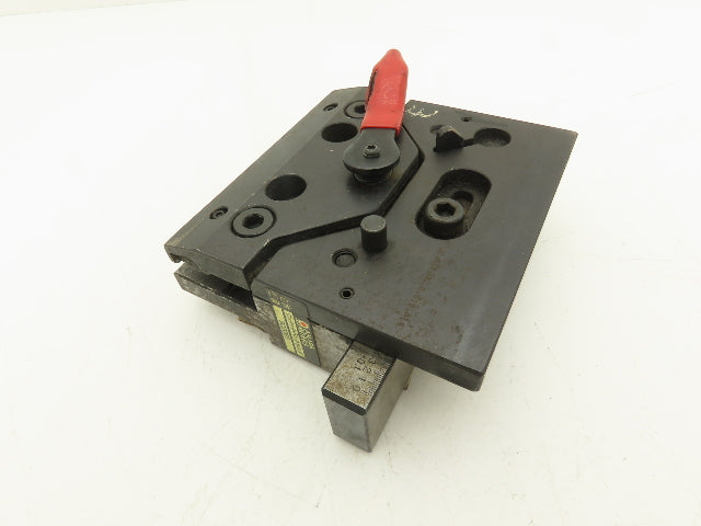 902000 Brake Press Tool Die Holder Clamp With Two Holders 1/2" Tang