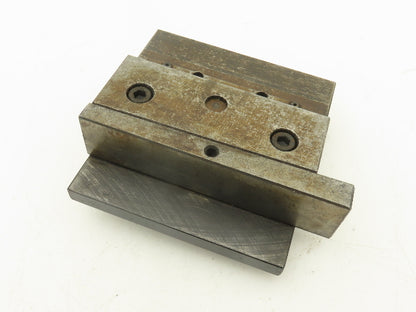 902000 Brake Press Tool Die Holder Clamp With Two Holders 1/2" Tang