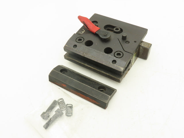 902000 Brake Press Tool Die Holder Clamp With Two Holders 1/2" Tang