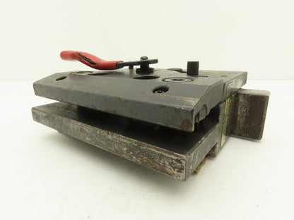 902000 Brake Press Tool Die Holder Clamp With Two Holders 1/2" Tang
