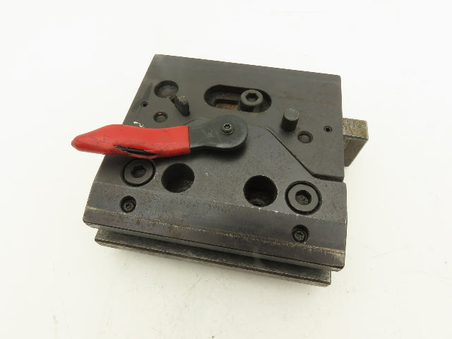902000 Brake Press Tool Die Holder Clamp With Two Holders 1/2" Tang