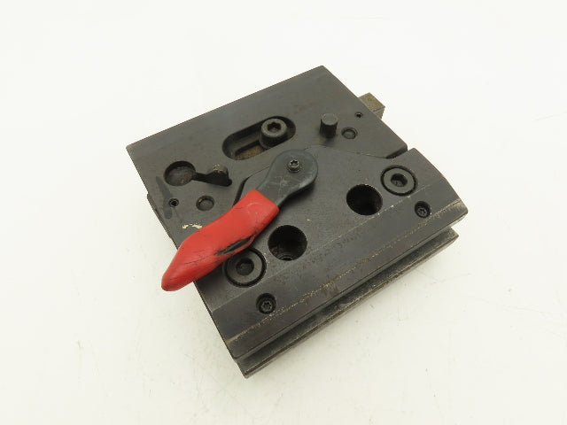 902000 Brake Press Tool Die Holder Clamp With Two Holders 1/2" Tang