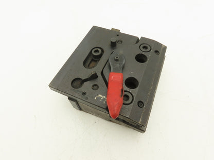902000 Brake Press Tool Die Holder Clamp With Two Holders 1/2" Tang