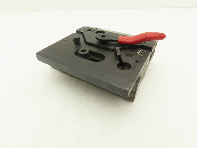902000 Brake Press Tool Die Holder Clamp With Two Holders 1/2" Tang