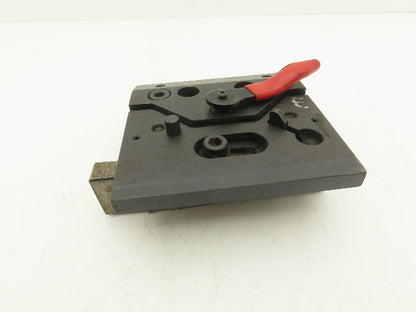 902000 Brake Press Tool Die Holder Clamp With Two Holders 1/2" Tang