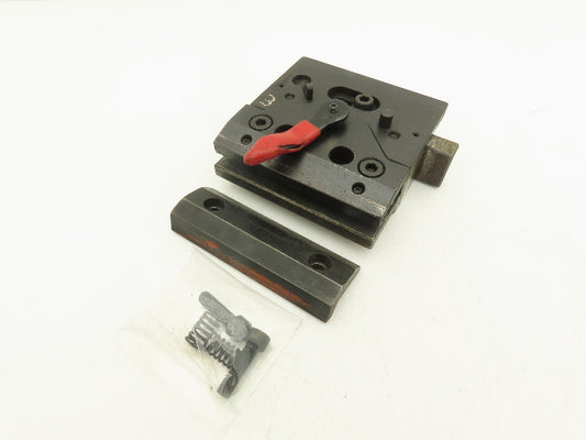 902000 Brake Press Tool Die Holder Clamp With Two Holders 1/2" Tang