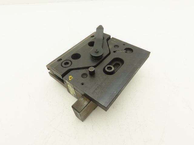 902000 Brake Press Tool Die Holder Clamp With Two Holders 1/2" Tang