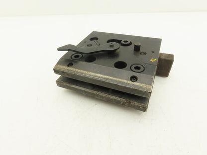 902000 Brake Press Tool Die Holder Clamp With Two Holders 1/2" Tang
