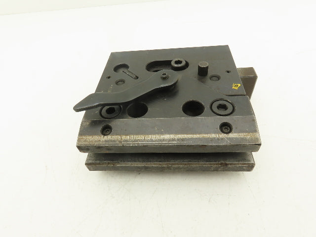 902000 Brake Press Tool Die Holder Clamp With Two Holders 1/2" Tang
