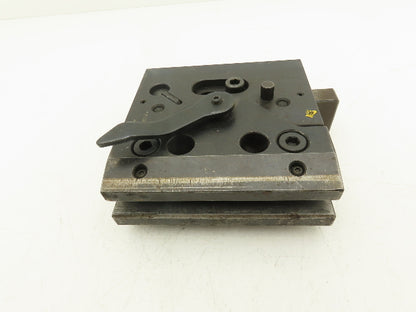 902000 Brake Press Tool Die Holder Clamp With Two Holders 1/2" Tang