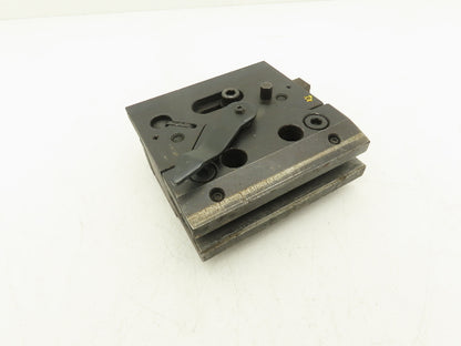 902000 Brake Press Tool Die Holder Clamp With Two Holders 1/2" Tang