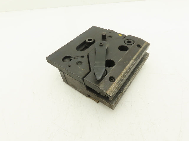 902000 Brake Press Tool Die Holder Clamp With Two Holders 1/2" Tang