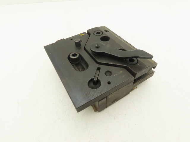902000 Brake Press Tool Die Holder Clamp With Two Holders 1/2" Tang