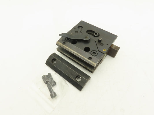 902000 Brake Press Tool Die Holder Clamp With Two Holders 1/2" Tang
