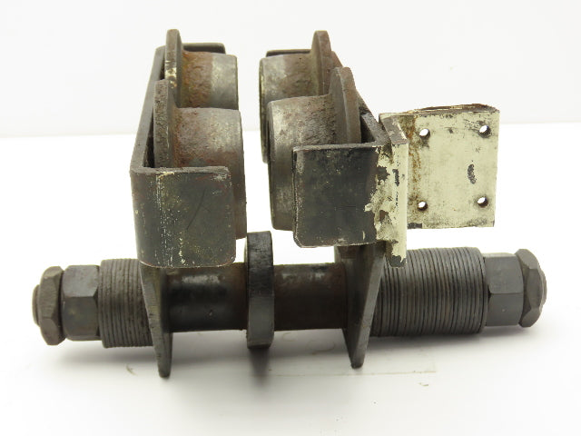CM 633 Series 1/2 Ton Plain Type Manual Push Trolley 2-1/2"-5-5/8" Flange 1000Lb
