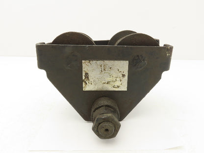CM 633 Series 1/2 Ton Plain Type Manual Push Trolley 2-1/2"-5-5/8" Flange 1000Lb
