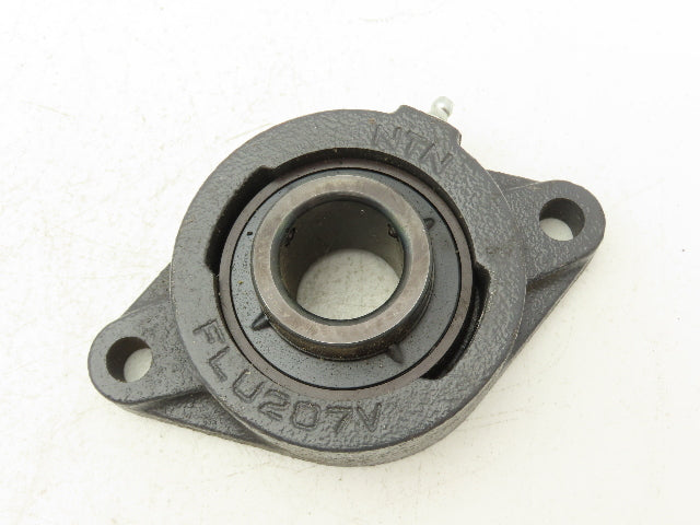 NTN UCFLU-1.1/4 Flange Mount Ball Bearing 1-1/4" ID 2 Bolt A-UC207-104 Insert