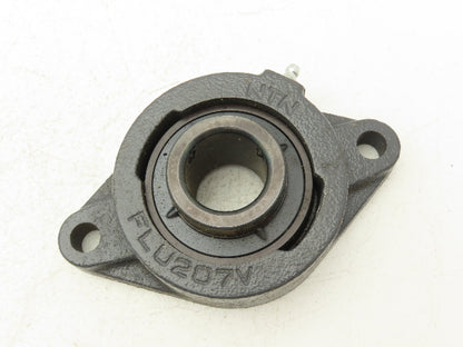 NTN UCFLU-1.1/4 Flange Mount Ball Bearing 1-1/4" ID 2 Bolt A-UC207-104 Insert