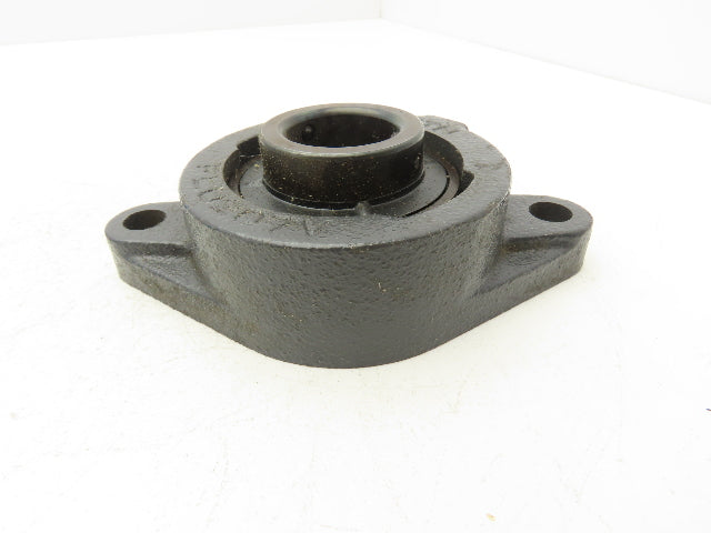 NTN UCFLU-1.1/4 Flange Mount Ball Bearing 1-1/4" ID 2 Bolt A-UC207-104 Insert