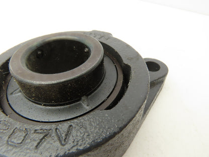 NTN UCFLU-1.1/4 Flange Mount Ball Bearing 1-1/4" ID 2 Bolt A-UC207-104 Insert