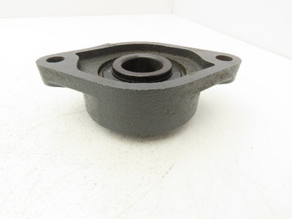 NTN UCFLU-1.1/4 Flange Mount Ball Bearing 1-1/4" ID 2 Bolt A-UC207-104 Insert