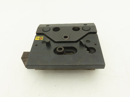 902000 Brake Press Tool Die Holder Clamp With Two Holders 1/2" Tang