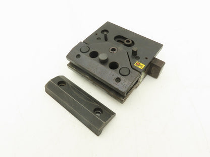 902000 Brake Press Tool Die Holder Clamp With Two Holders 1/2" Tang