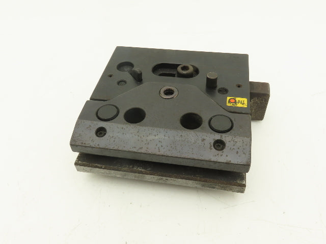 902000 Brake Press Tool Die Holder Clamp With Two Holders 1/2" Tang