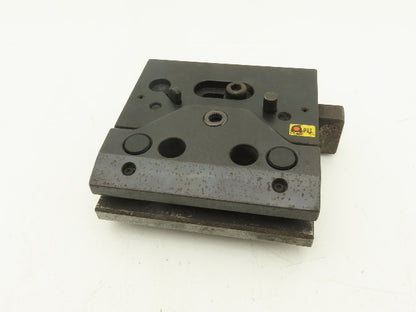 902000 Brake Press Tool Die Holder Clamp With Two Holders 1/2" Tang