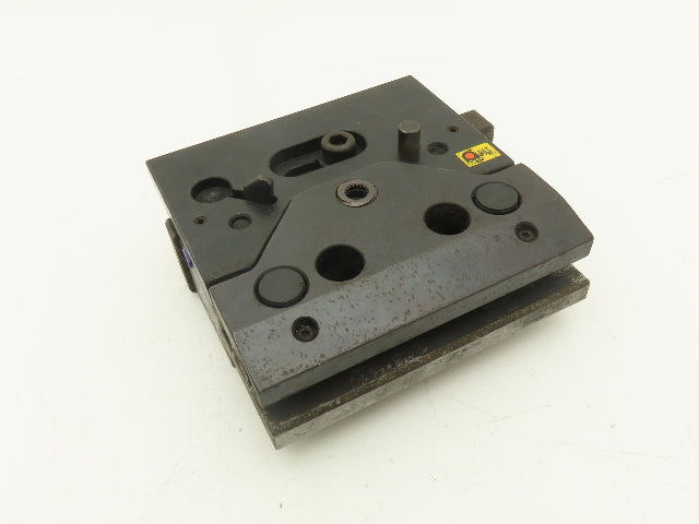 902000 Brake Press Tool Die Holder Clamp With Two Holders 1/2" Tang