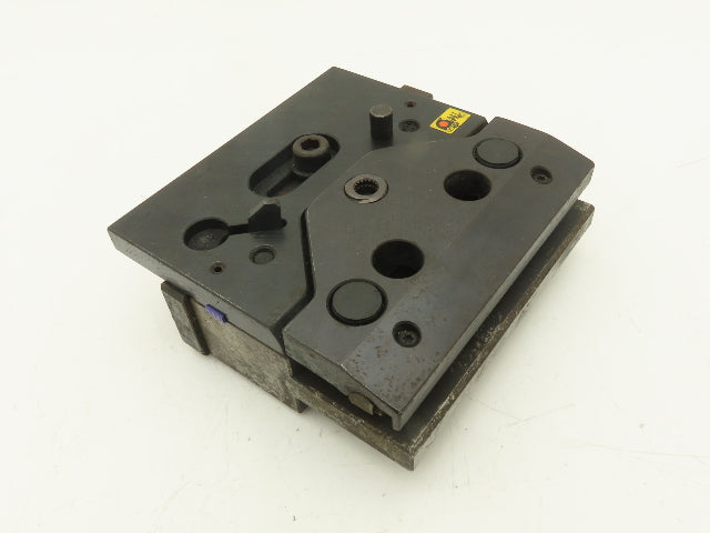 902000 Brake Press Tool Die Holder Clamp With Two Holders 1/2" Tang