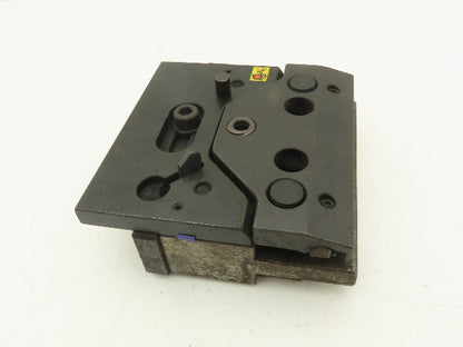 902000 Brake Press Tool Die Holder Clamp With Two Holders 1/2" Tang