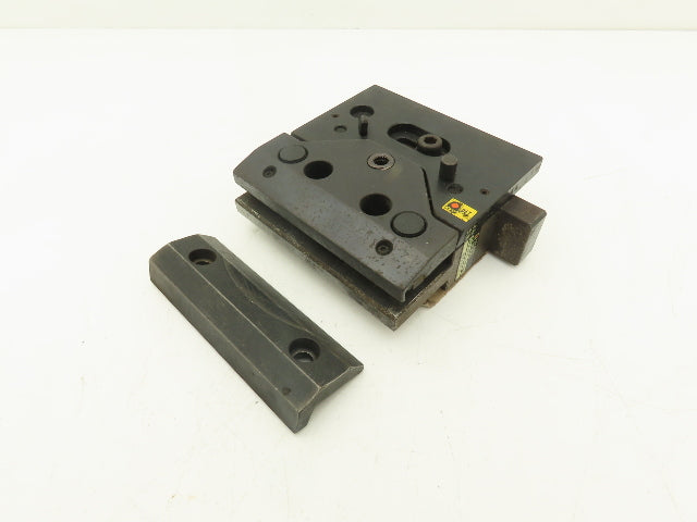 902000 Brake Press Tool Die Holder Clamp With Two Holders 1/2" Tang