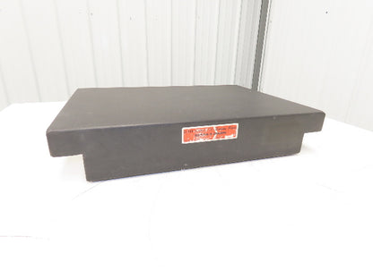 Brown & Sharpe Granite Surface Inspection Plate 24x18x4" Grade B Tool Room Step