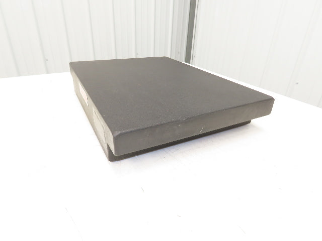 Brown & Sharpe Granite Surface Inspection Plate 24x18x4" Grade B Tool Room Step