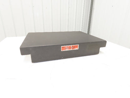 Brown & Sharpe Granite Surface Inspection Plate 24x18x4" Grade B Tool Room Step