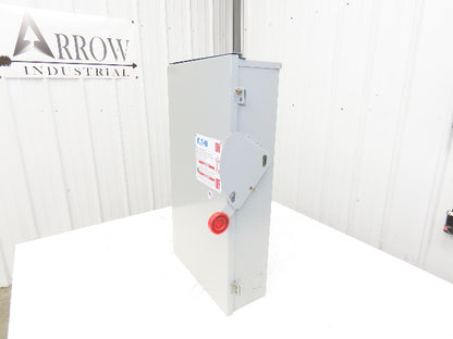 Eaton DH364NRK Fusible Disconnect Safety Switch 200A 600V 3Ph 3R Rainproof
