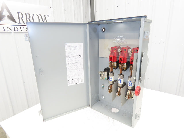 Eaton DH364NRK Fusible Disconnect Safety Switch 200A 600V 3Ph 3R Rainproof