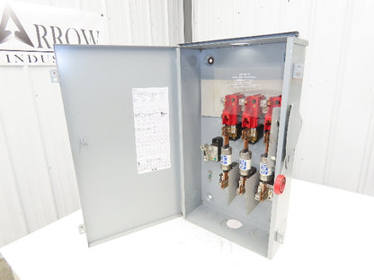 Eaton DH364NRK Fusible Disconnect Safety Switch 200A 600V 3Ph 3R Rainproof