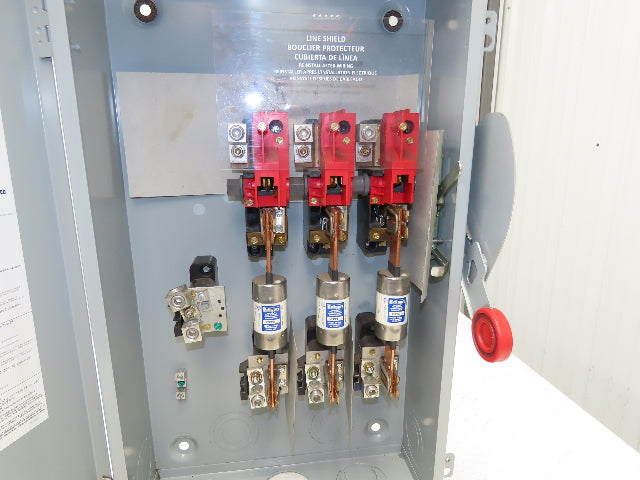 Eaton DH364NRK Fusible Disconnect Safety Switch 200A 600V 3Ph 3R Rainproof